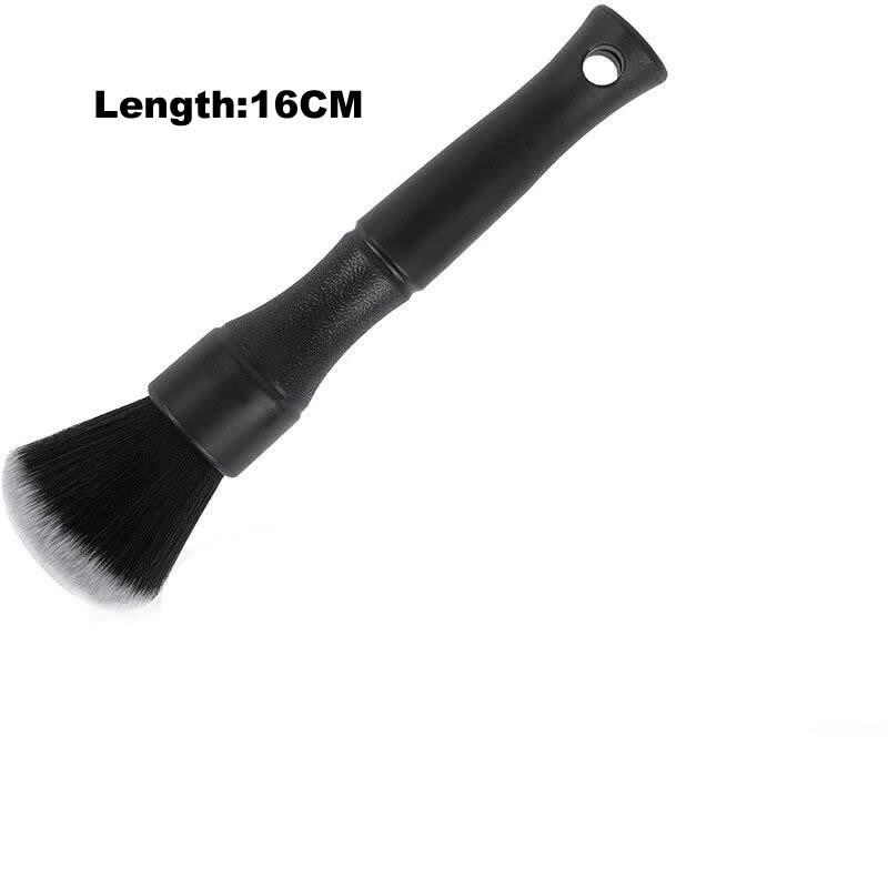 

Ультра-мягкая щетка для детализации автомобиля. Супермягкая щетка для деталей салона автомобиля. Синтетический волос кабана для чистки автомобильных сидений.