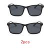 1PC Luxury Men Polarized Sunglasses Vintage Square Ultra Light TR90 Frame Driving Fishing Sun Glasses For Man UV400 Eyewear