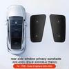 YZ For Tesla Model 3/Y Highland Juniper 2026 Car Side Window Sunshade Window  with Suction Cups Sunshade Cloth Cover Accessories