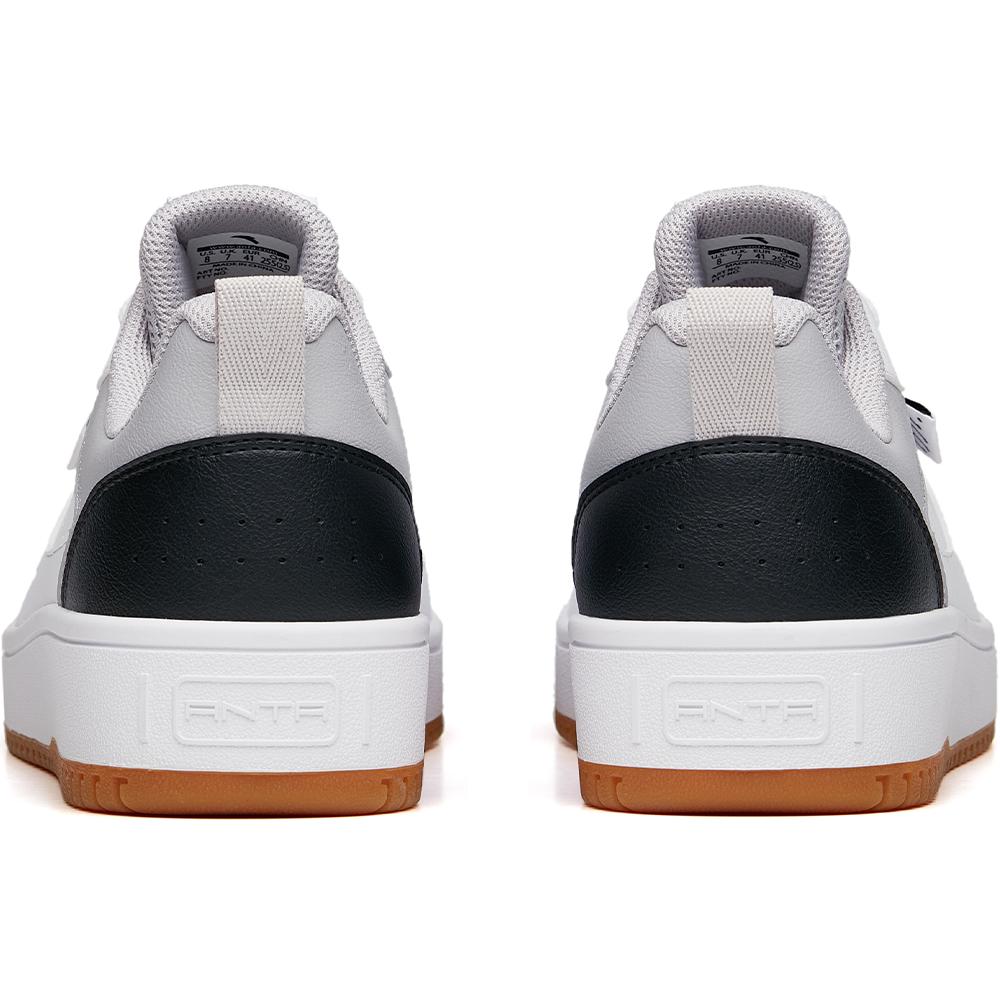 Anta Life Collection Synthetic Leather Thermal Slip Resistant Cushioning Abrasion Resistant Support Low top 912138012-2