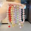 Charming Daisy Crackle Crystal Bracelet for Women – Sunflower & Sister Friendship Jewelry, Korean Style.