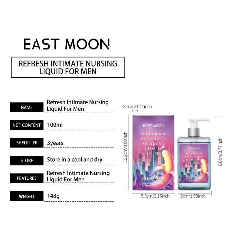 East Moon Men'S Grooming Shower Gel Body Odor Cleansing With Long-Lasting Fragrance Skin Care Moisturizing Shower Gel
