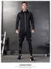 Men's Quick-Dry Sports Set: Gym Vest, Tight Long Sleeve, Morning Run & Cycling Suit