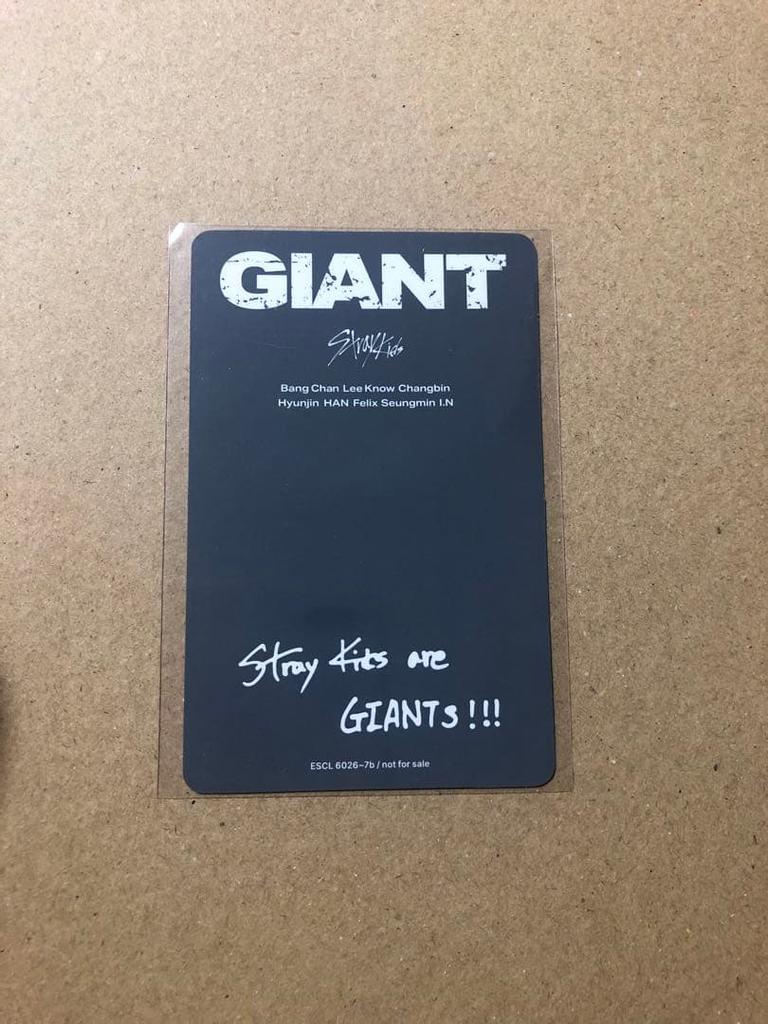 [USED] Last One Ien Stray Kids Giant Enclosed First B