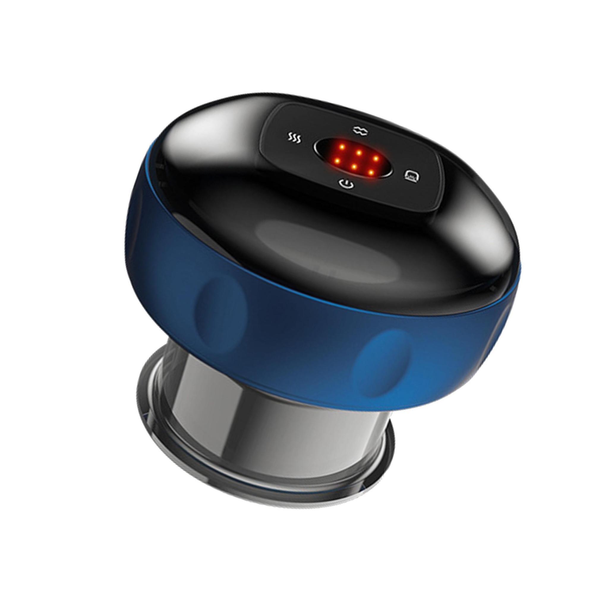 

Электрический скребковый массажер 6 уровней для расслабления мышц тела синий