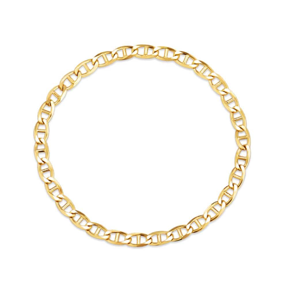 [Bnbgold] 14K/18K Broušený žebříčkový klip Desetisezónní řetízek Prsten 1,2 mm Gtr37422