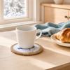 Heat Resistant Christmas Coaster Trivet Insulated Mat Snowman Christmas Cup Mat  Christmas Gift