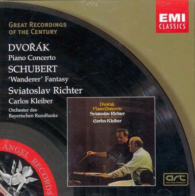 CD DVORAK, SCHUBERT, RICHTER, KLEIBER; - Dvorak: Piano Concerto; Schubert: ' 5669472 EMI Classics USA & Cana Classical Used