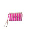 Tragbare gestreifte Make-up-Tasche, kleine Größe, hochwertige Handtasche, tragbare Mini-Make-up-Aufbewahrungstasche, wasserdichte Damentasche cs013