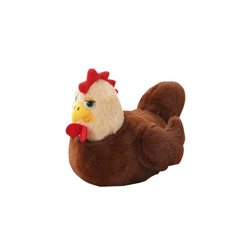 

Креативная плюшевая курица с функцией откладывания яиц. Игровой набор для кукольного домика. As above