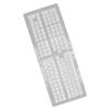132 Key PBT Keyboard Keycaps OEM Height Secondary Injection Molding   Combination Matte Keycaps for Mechanical Keyboard