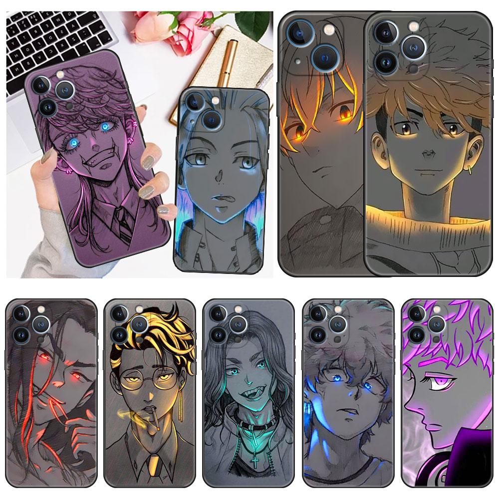 

Case For Apple iPhone 14 13 11 12 Pro 7 XR X XS Max 8 Plus 6 6S SE 2022 13Pro Black Phone Funda Japanese Anime Tokyo Revengers
