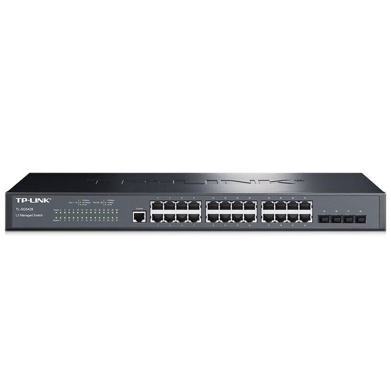 TP-LINK TL-SG5428 24-Port Gigabit Layer 3 Managed Switch
