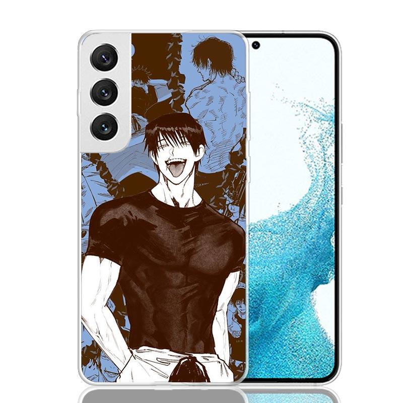 JujuKaisen Fushiguro Toji Phone Case For Samsung Galaxy S26 S25 Edge S24 S23 FE S22 Ultra S21 Plus S20 + Fundas Cover Coque Gala