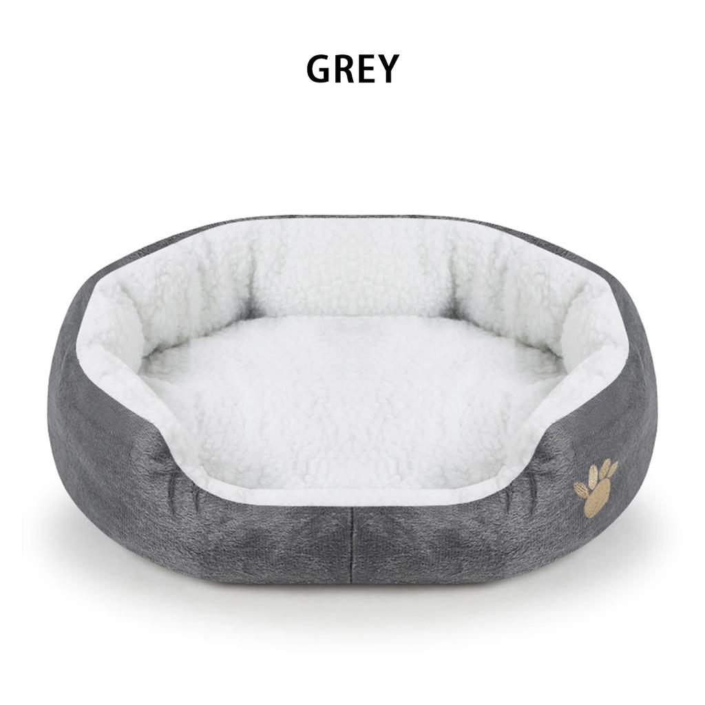 Washable Super Soft Dog Bed Pet Mattress Supplied Plush Large Cat Mat Lamb Fur Dog Kennel Teddy Small Bulldog Etc