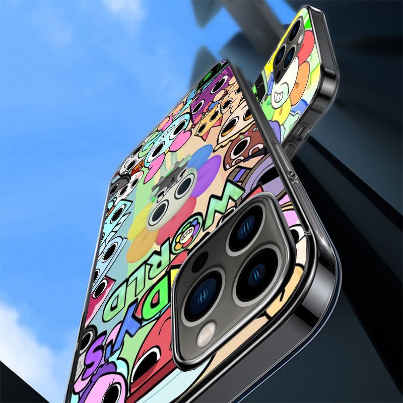 Game Dandys World Phone Case For iPhone 17 Air 16 15 Pro Max 14 Plus 13 Mini 12 11 Cover 7 8 SE Silicone Shell Print Fundas 17 A