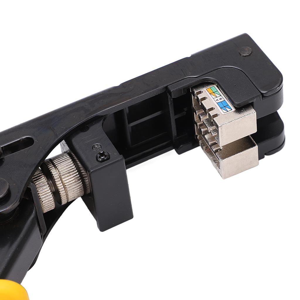 Ratcheting Crimper PP Heat Resistant Handle Adjustable Electrophoresis Cold Rolling Terminal Crimper Ratcheting Crimper