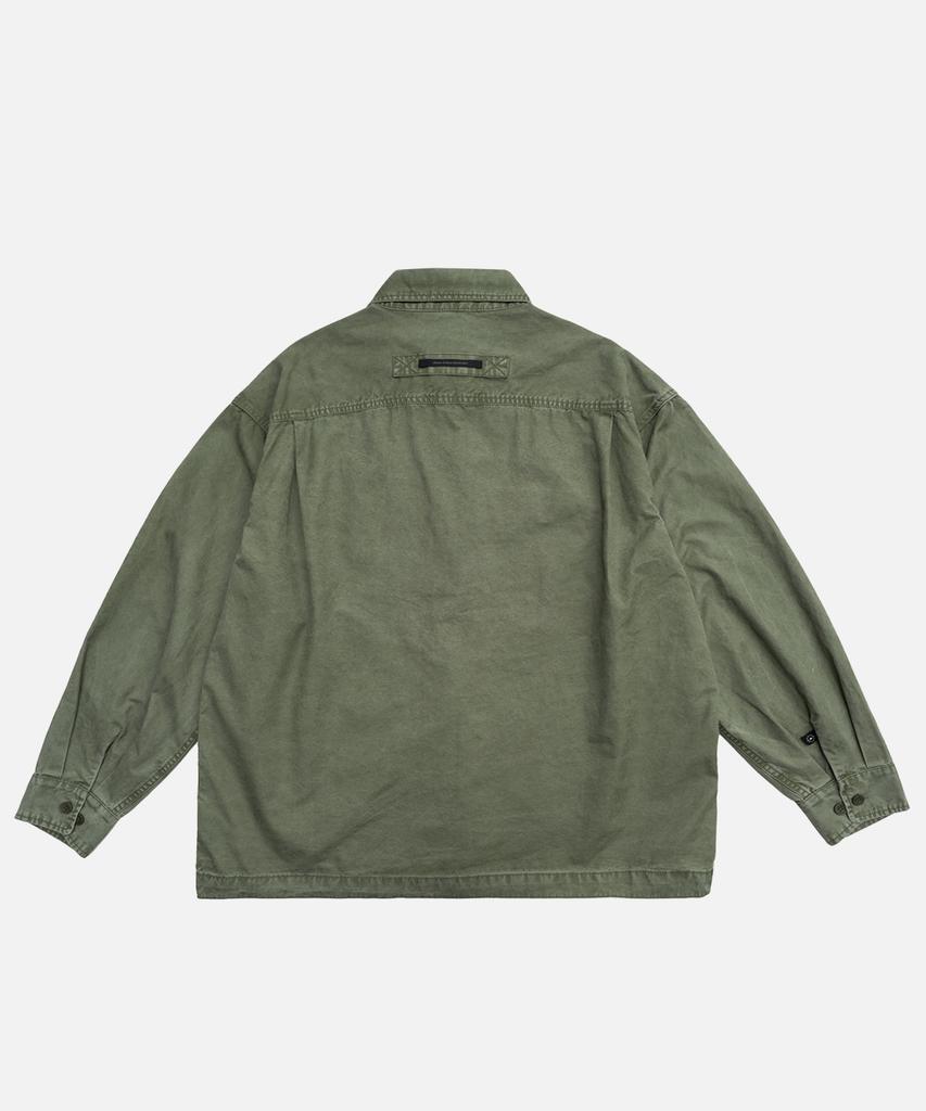 Mideueobdeiteu Utility Military Overshirts_2Color