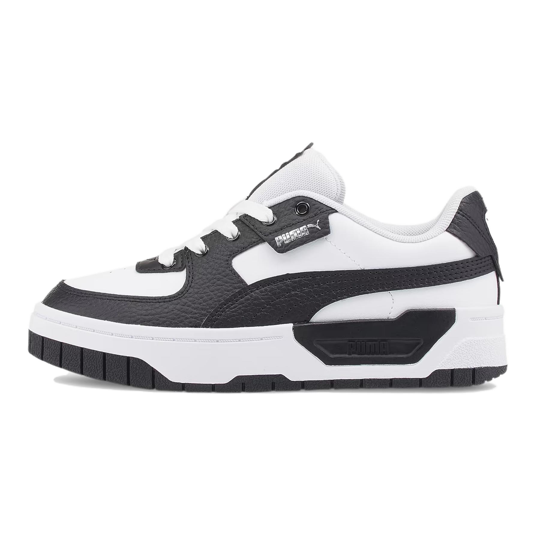 Puma Cali Dream Low Top Kids Sneakers Kids Sneakers Black White 393355-02 39