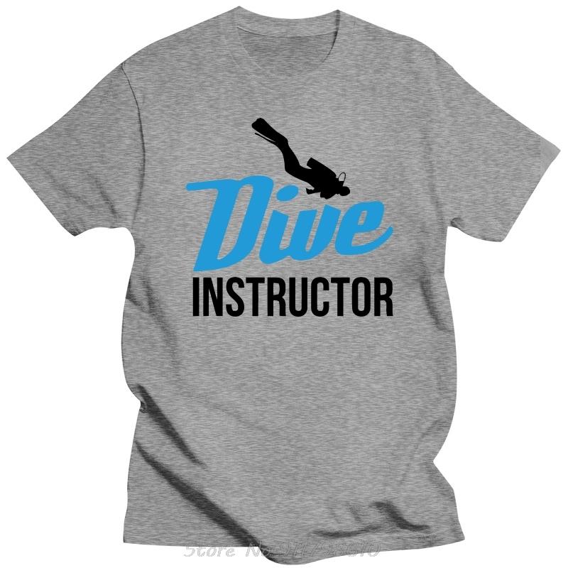

2024 Fashion Casual Streetwear PADI Dive Instructor Letter T Shirt Men Casual White T-shirt Custom Tees Tops Oversized Tshirt S