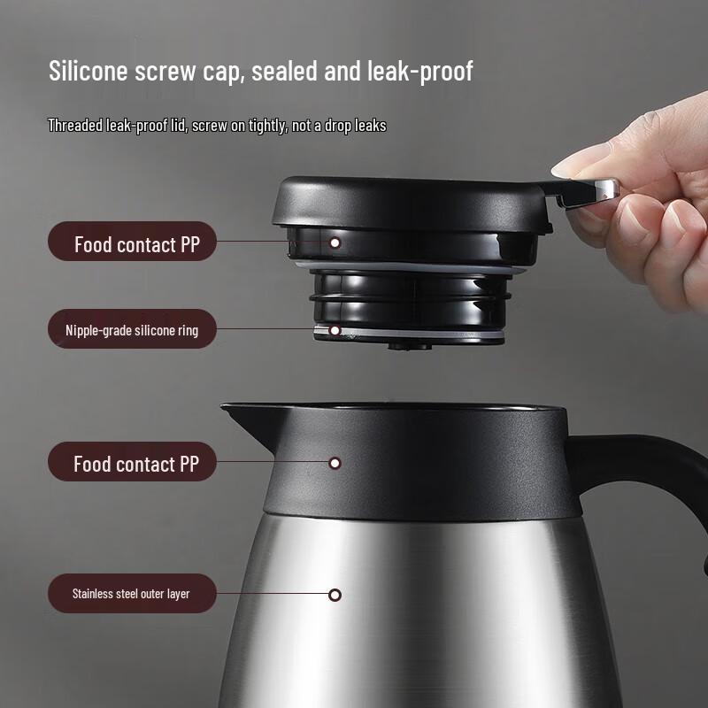 Meichu 2L Stainless Steel Insulated Pot