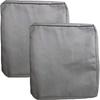 10 Size Patio Chair Seat Covers  , Windproof, Water Resistant Patio Cushion Slipcovers Replacement, Patio Cushion Covers 600D