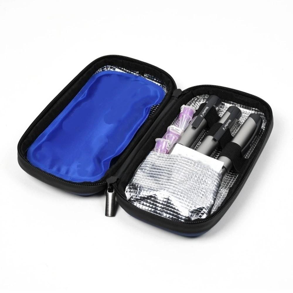Thermal Insulated Liner Insulin Cooler Travel Case Pill Cooler Bag  For Home Outdoor Camping