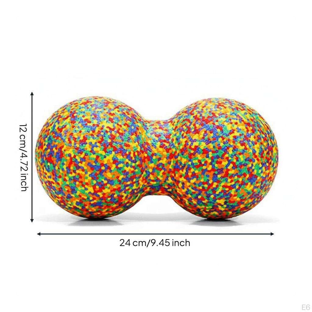 Peanut Massage Ball Muscle Soreness Relief Fascia Tool Lightweight Expanded Polypropylene