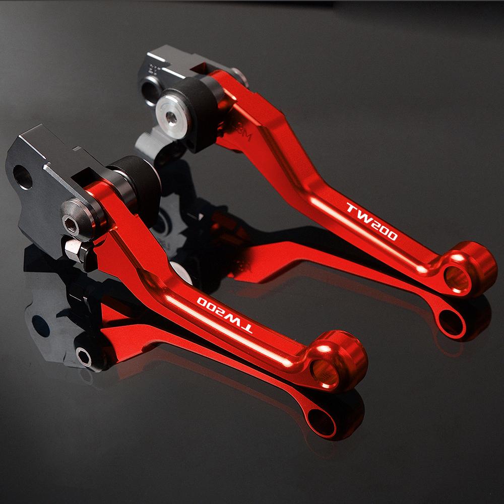 Motocross Dirt Bike CNC otočné brzdové páčky pro YAMAHA TW200 TW 200 2000-2017 2016 2015 2014 2013 2012 2011 2010 2009