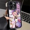Phone Case for iPhone 17 Air 16E 15 16 Pro Max Genshin Impact Anime Cover 14 Plus 13 12 Mini Soft Shell Silicone Fundas