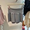 High Elasticity Sexy Gray Ballet-Inspired Slim Shorts