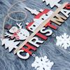 Christmas Home Creative Decor Pendants Restaurants Wooden Handicrafts Door Decorations Christmas Festival Gifts Accessories