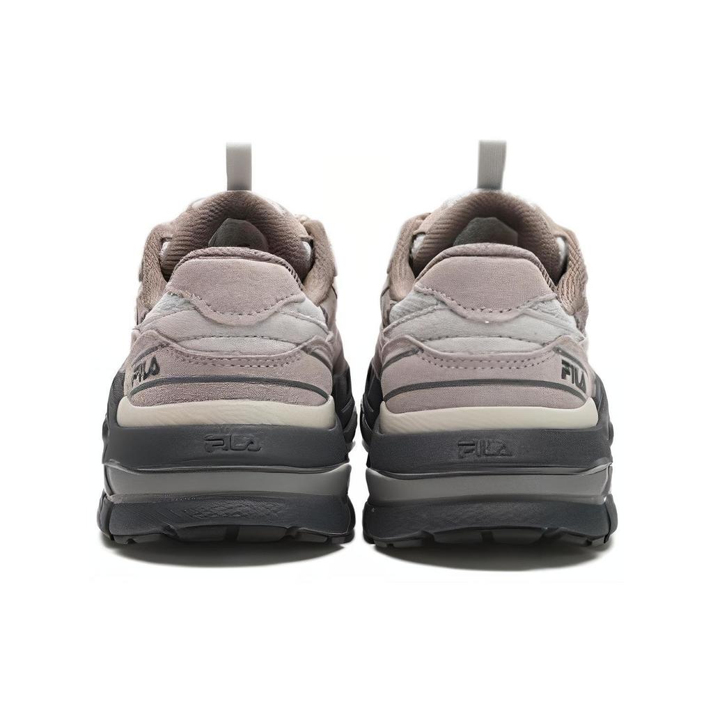 Fila Decoder Comfortable Versatile Fabric Synthetic Leather Low-Top Casual Running Shoes Women Sneaker Dark-Gray F12W342121FVD