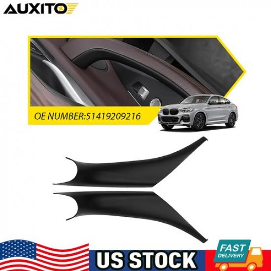 For BMW X3 X4 G01 G02 2018-2024 Inner Door Handle Pull Interior Door Panel Cover