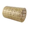 Umbrella Holder Round Rust Proof Stylish Hollow Copper Pattern Metal Umbrella Holder Bin for Home