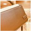 Simple Genuine Leather Handheld Women's Bag Small Square Bag 2023 New Trend Versatile Fashion Niche One-shoulder Crossbody Bag Summer