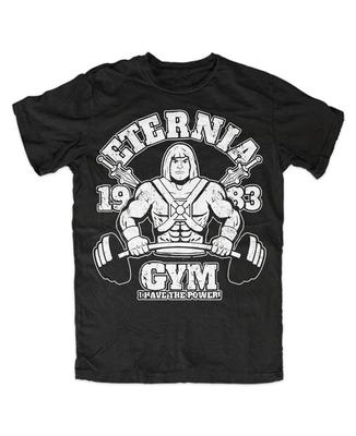 Eternia Gym Black Motu Cult Universe Masters He Man Fun Funny Unisex T-Shirt