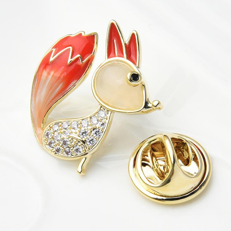

Wuli&baby Many Designs Collar Pins For Women High Quality Fruits Flowers Animals Party Office Brooch Pins Gifts