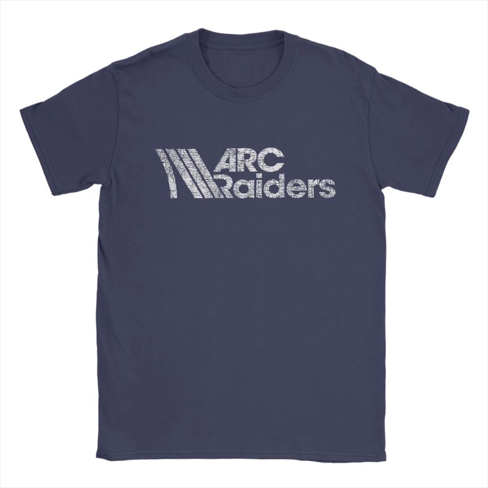 Arc Raiders Logo Printed T-Shirt for Men Women Crazy Cotton Tee Shirt Crew Neck Short Sleeve T Shirts Oversized T-shirt