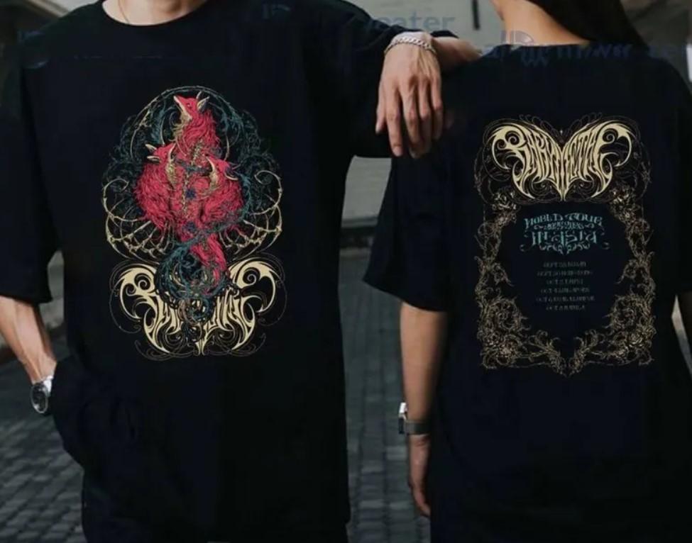 

Babymetal World Tour 2025-2026 In Asia - Hong Kong Spirit Foxes T-shirt Unisex T-Shirt XXXXL
