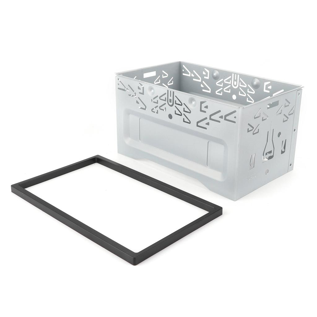 2 Din Center Control DVD Player Frame Navigation Bezel Fascia Trim Kit Universal Accessory