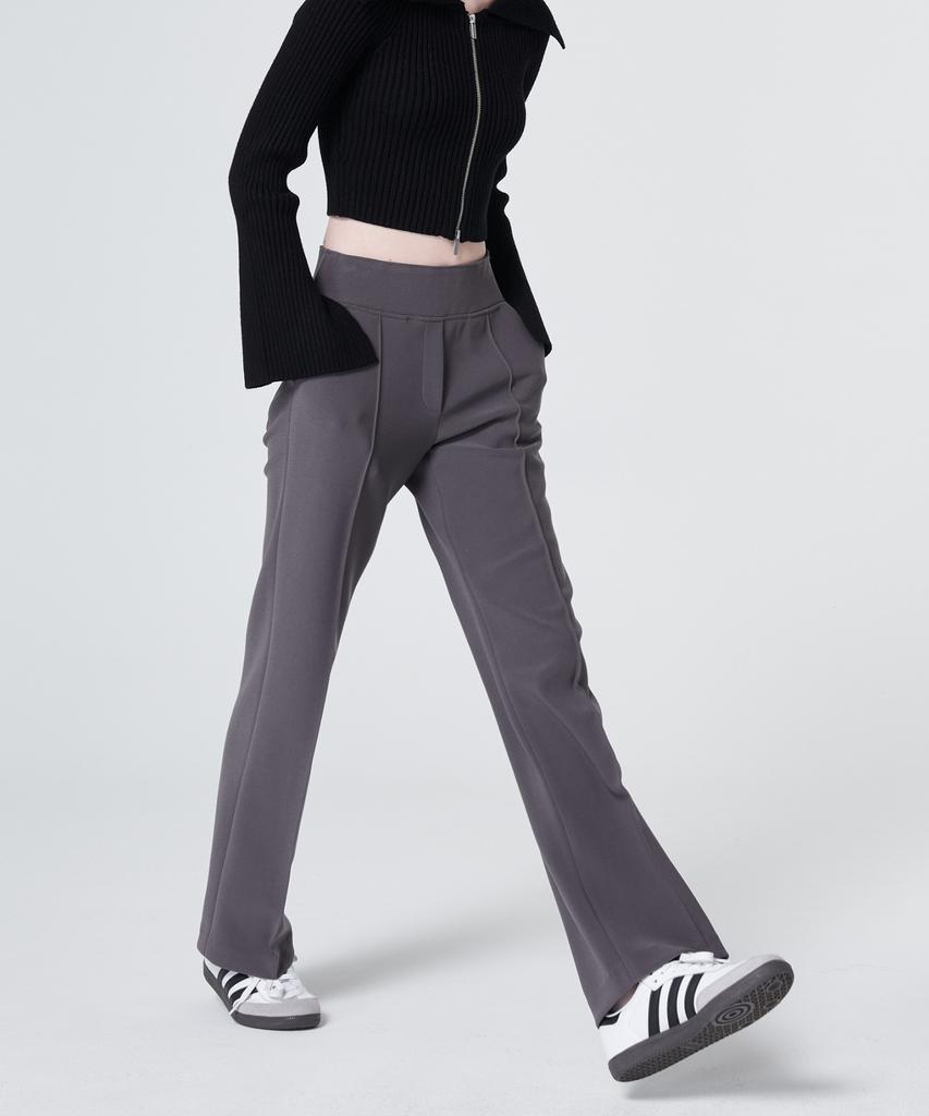 MALOUPE 2130 Elastic Stretch Pants (Dark Gray)
