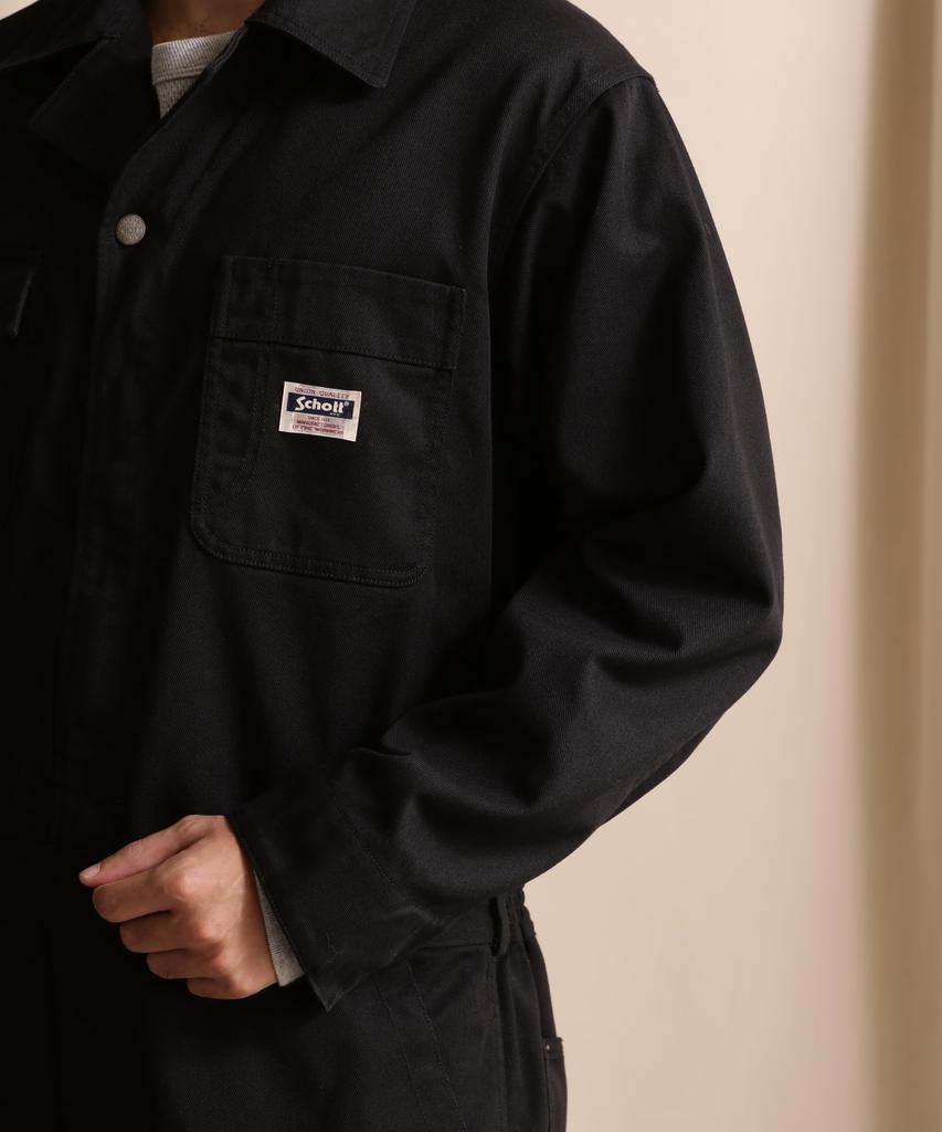 Schott TC Workwear Größe Overall, Herren, L, 010, Schwarz, 782-5910005