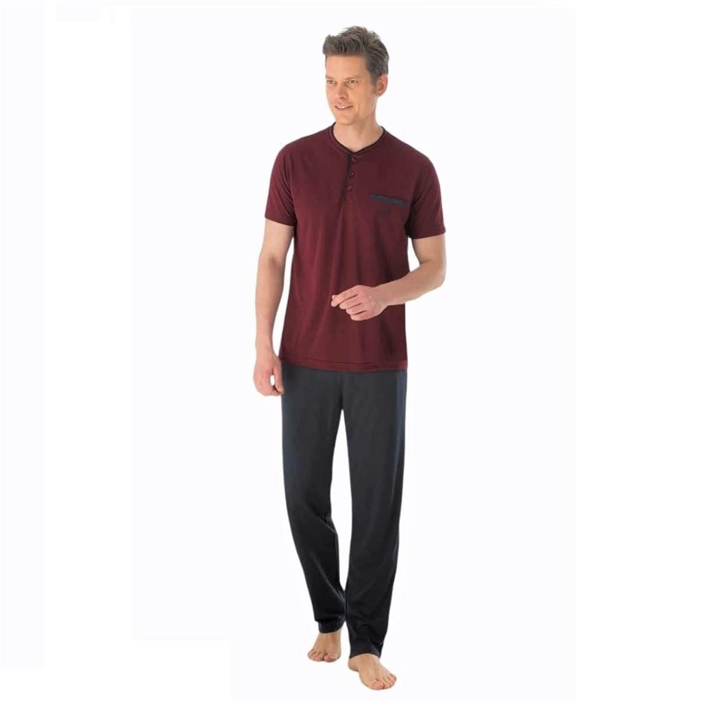 

Мужские пижамные шорты с верхом и низом из 3-х частей Eros из 100% хлопка