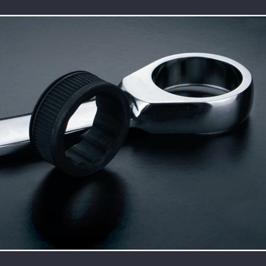 Ratchet Socket Wrench 8-18mm Short Handle Ratchet Wrench Combination Wrench Quick Open Spanner Hand Repair Tool