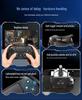 PS4 Wireless Bluetooth Game Controller with Hall Effect Triggers, Magnetic Faceplate, RGB Lights, Dual Vibration, and Six-Axis Gyroscope.
