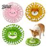 Dog Snuffle Mat Stimulation Cartoon Feeding Squeaky Paper Interactive with Crinkle Toy Brain Animal Design