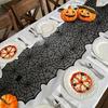 Mesh Gothic Lace Tablecloth Translucent Halloween Table Decoration  Restaurant