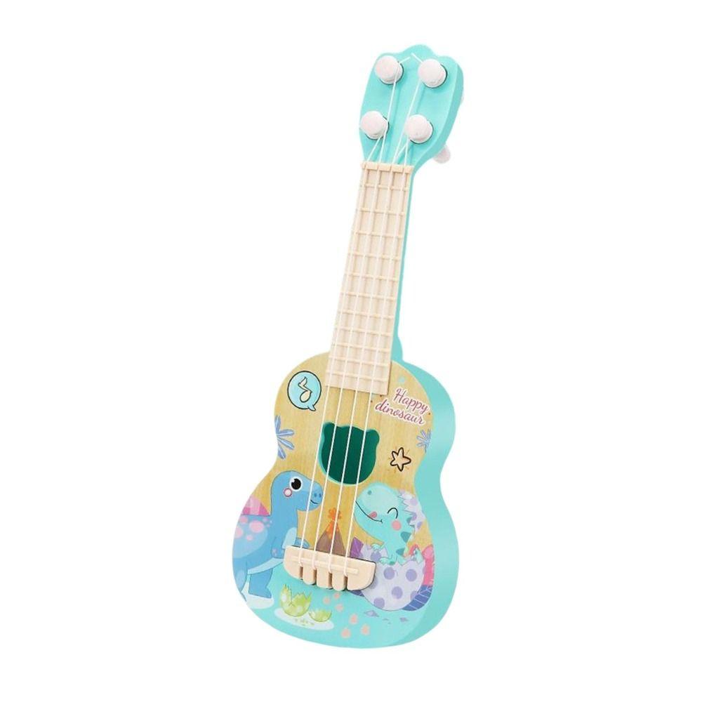 Nylon Strings Simulation Ukulele Toy 4 Strings Small Guitar Toy Ukulele Guitar Toy  Children Toys