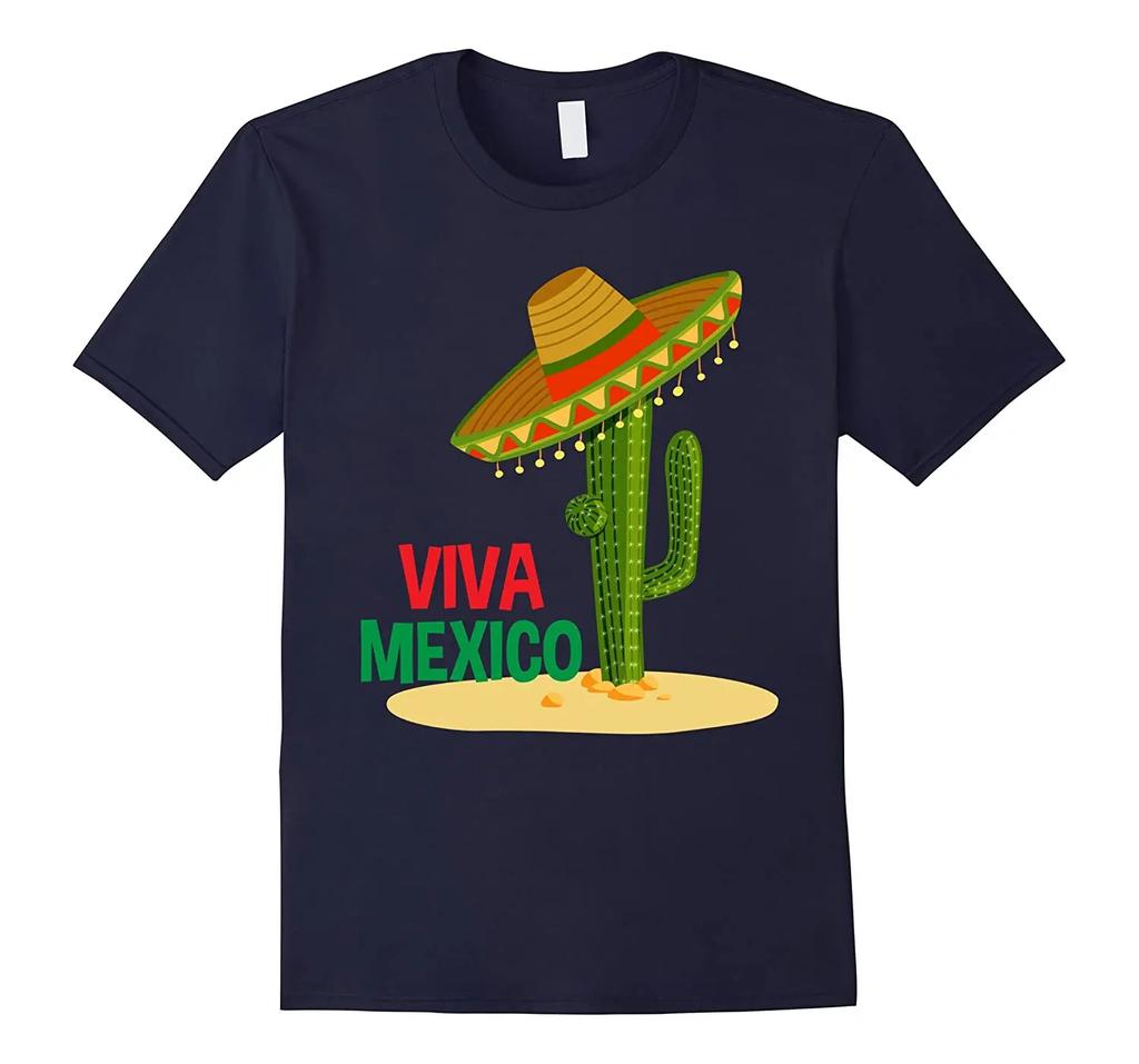 Viva Mexico Mexikanische Flagge T-Shirt. Sommer Baumwolle Kurzarm O-Ausschnitt Herren T-Shirt Neu S-3XL